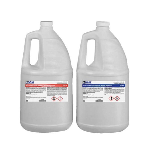 Poly 74-45 Liquid Polyurethane Rubber Kit - Polytek - Silica