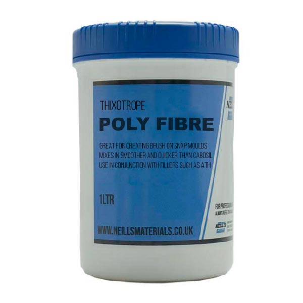 Poly Fiber II Filler Thickener for Plastics & Mold Rubbers Polyfiber2