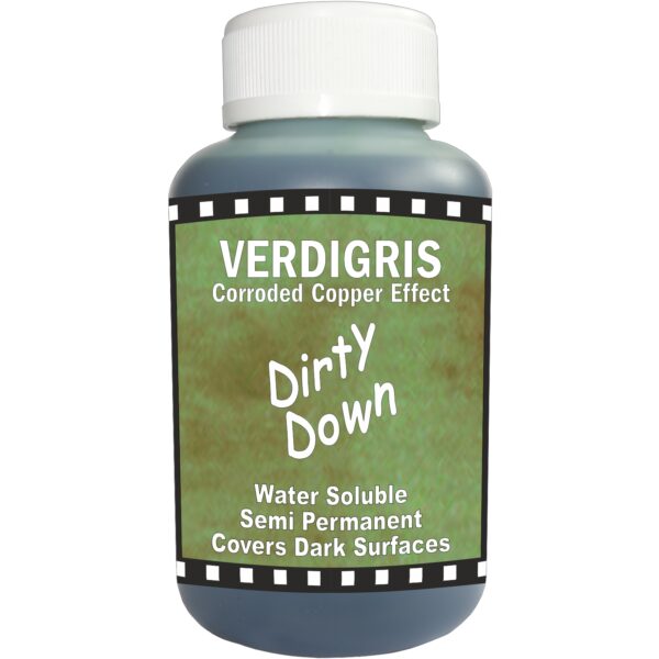 Dirty Down - Water Soluble Paint – Verdigris Green Shade -250ml