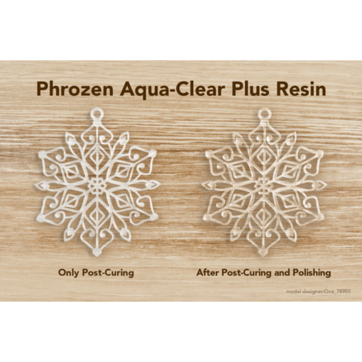 Phrozen Aqua Clear Plus Resin 1KG - Image 2