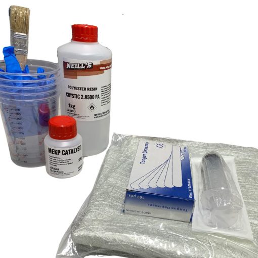 Polyester Fibreglass Repair Kit - Image 2