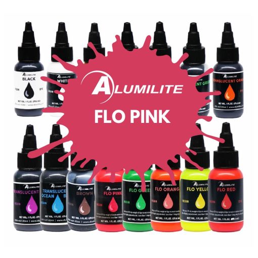 Flo Pink Liquid Epoxy Dye