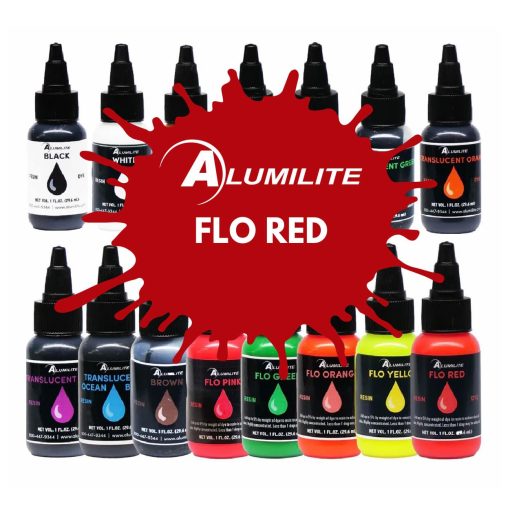 Flo Red Liquid Epoxy Dye