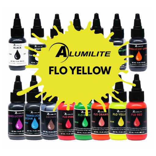 Flo Yellow Liquid Epoxy Dye