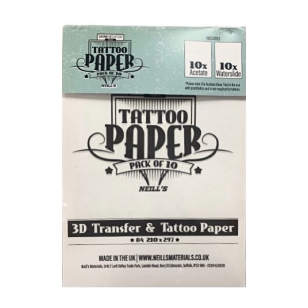 Tattoo and PTM Transfer Paper (A4)