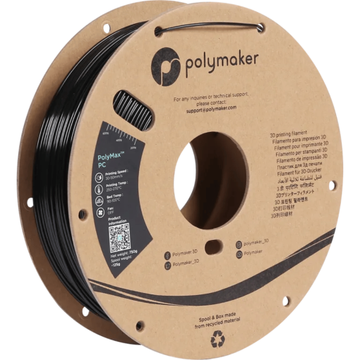 PolyMaker PolyMax PC (1.75mm, 0.75kg) Black