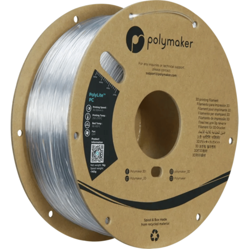 PolyMaker PolyLite PC (1.75mm, 1kg) Transparent